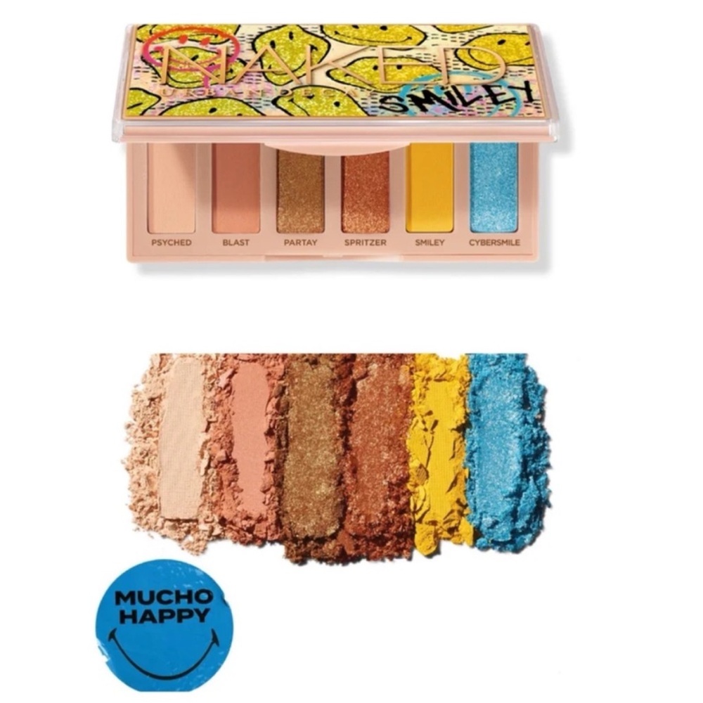 Urban Decay NAKED Mucho Happy Eyeshadow Palette NIB ~ Bright colors ~ Ltd Editin